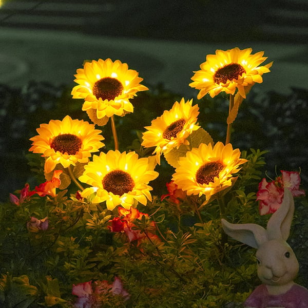 GardenGlow™ Solar Spotlight